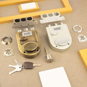 Two Deadbolt with Latch Rim lock - MAC002